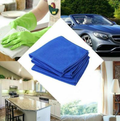 New 25 Pcs Super Large Size 30x30cm Microfiber Cleaning Auto Wash