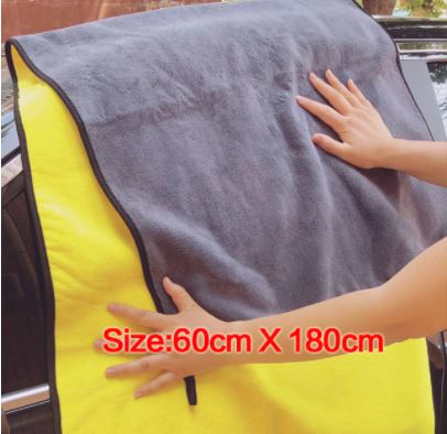 600GSM Car Detailing Car Wash Microfiber Towel Car Cleaning Drying Auto Washing Cloth