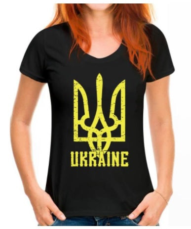 Men - Women Ukrainian Coat Of Arms Ukraine Tryzub T-Shirt