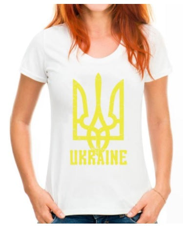 Men - Women Ukrainian Coat Of Arms Ukraine Tryzub T-Shirt