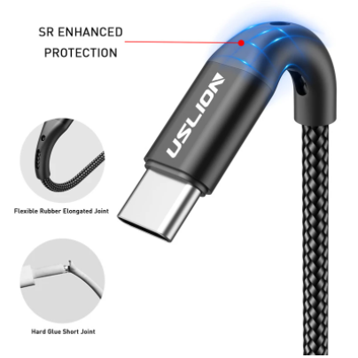 3A USB Type C Cable Wire For Samsung S10 S20 Xiaomi mi 11 Mobile Phone Fast Charging USB C Cable Type-C Charger Micro USB Cables