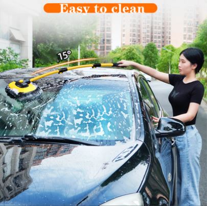 2022 New Car Cleaning Brush Car Wash Brush Telescoping Long Handle Cleaning