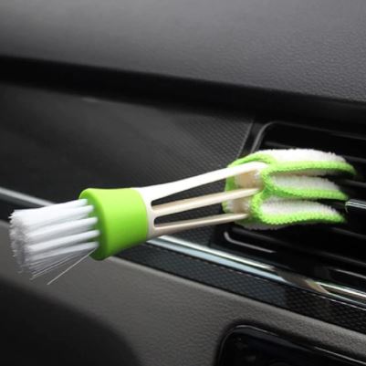 Car Air Conditioner Vent Brush Microfibre Car Grille Cleaner Auto Detailing Blinds Duster