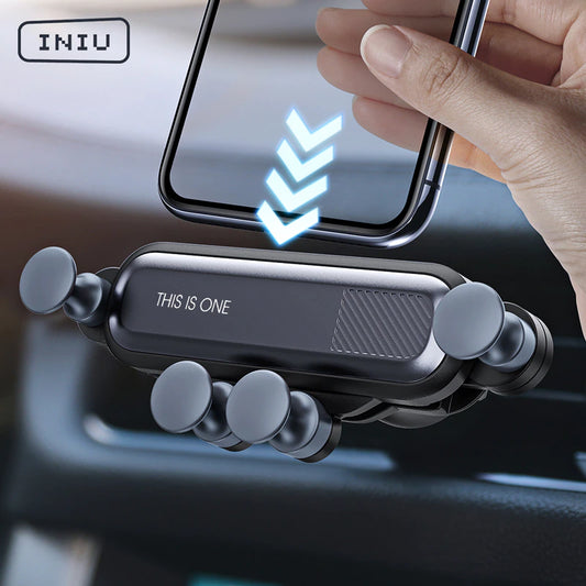 INIU Gravity Car Phone Holder Universal Air Vent Mount Support GPS