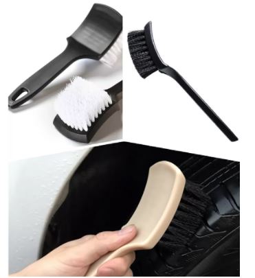 Auto Tire Rim Brush Wheel Hub Cleaning Brushes Car Wheels Detailing Cleaning