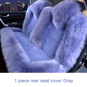 Wool Car Seat Cover Winter Warm Plush Car Wool Cushion Natural Fur Australian Sheepskin Auto Woo Seats Cover Fur Accessories